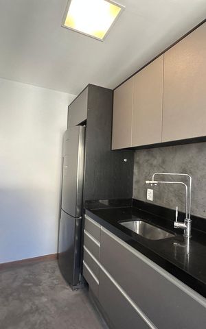 Apartamento à venda com 78m², 1 quarto e 2 vagas Apartamento à venda com 78m², 1 quarto e 2 vagasCozinha