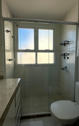 Apartamento à venda com 78m², 1 quarto e 2 vagas Apartamento à venda com 78m², 1 quarto e 2 vagasBanheiro da Suíte