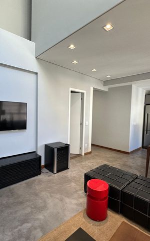 Apartamento à venda com 78m², 1 quarto e 2 vagas Apartamento à venda com 78m², 1 quarto e 2 vagasSala