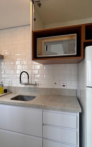 Apartamento à venda com 51m², 1 quarto e 1 vaga Apartamento à venda com 51m², 1 quarto e 1 vagaCozinha