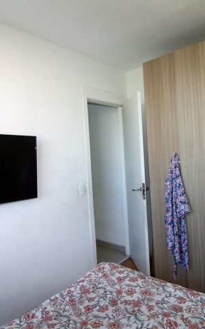 Apartamento à venda com 49m², 2 quartos e 1 vagaQuarto 1