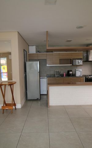 Apartamento à venda com 49m², 2 quartos e 1 vagaÁrea comum - Salão de festas