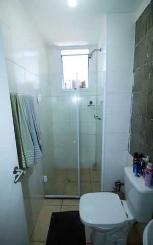 Apartamento à venda com 49m², 2 quartos e 1 vagaBanheiro Social