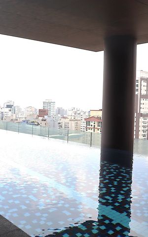 Studio para alugar com 34m², 1 quarto e 1 vagaPiscina