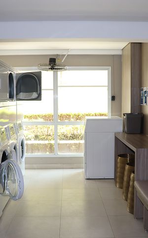 Studio para alugar com 34m², 1 quarto e 1 vagaLavanderia