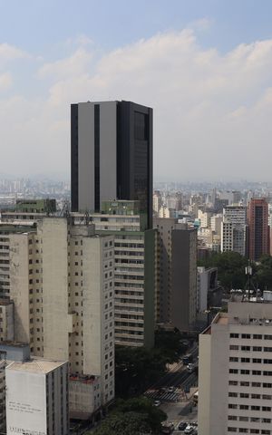 Studio para alugar com 34m², 1 quarto e 1 vagaChurrasqueiras