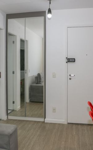 Apartamento à venda com 32m², 1 quarto e sem vaga Apartamento à venda com 32m², 1 quarto e sem vagaSala