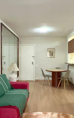 Apartamento à venda com 45m², 1 quarto e 1 vaga Apartamento à venda com 45m², 1 quarto e 1 vagaSala