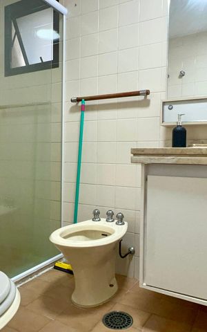 Apartamento à venda com 45m², 1 quarto e 1 vaga Apartamento à venda com 45m², 1 quarto e 1 vagaBanheiro