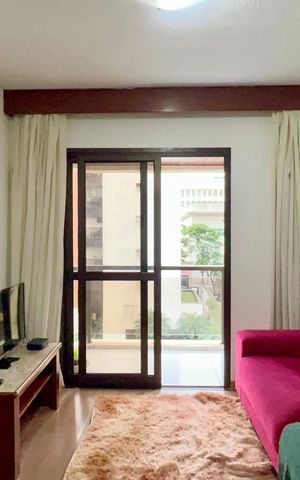 Apartamento à venda com 45m², 1 quarto e 1 vaga Apartamento à venda com 45m², 1 quarto e 1 vagaSala