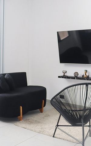 Studio à venda com 52m², 1 quarto e sem vagaSala