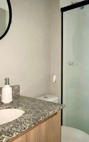 Apartamento para alugar com 56m², 2 quartos e 1 vaga Apartamento para alugar com 56m², 2 quartos e 1 vagaBanheiro