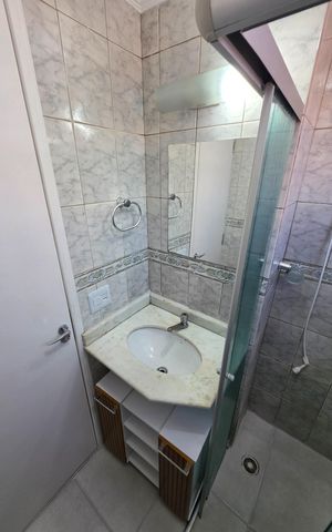Apartamento para alugar com 54m², 2 quartos e 1 vaga Apartamento para alugar com 54m², 2 quartos e 1 vagaBanheiro