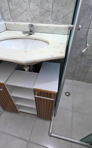 Apartamento para alugar com 54m², 2 quartos e 1 vaga Apartamento para alugar com 54m², 2 quartos e 1 vagaBanheiro