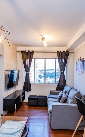 Apartamento à venda com 54m², 2 quartos e 1 vaga Apartamento à venda com 54m², 2 quartos e 1 vagaSala