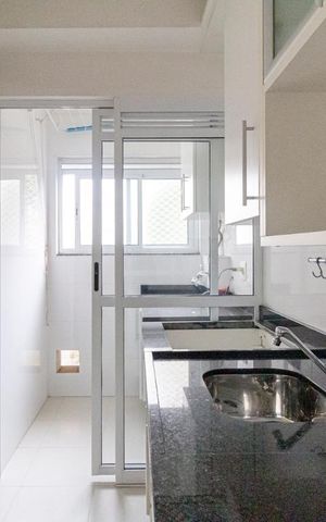 Apartamento à venda com 50m², 1 quarto e 1 vaga