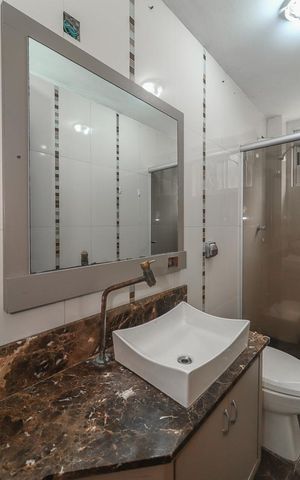 Apartamento para alugar com 104m², 3 quartos e sem vaga Apartamento para alugar com 104m², 3 quartos e sem vagaBanheiro