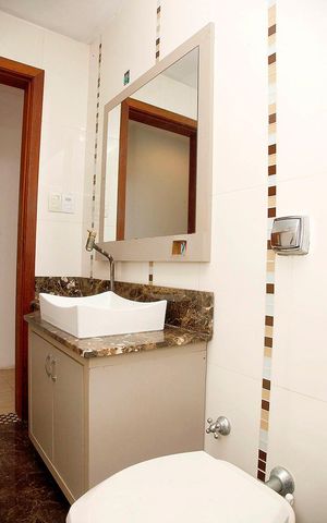 Apartamento à venda com 104m², 3 quartos e sem vagaBanheiro 