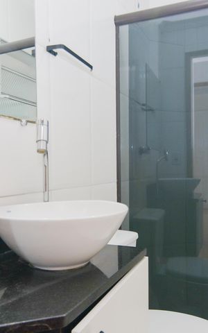 Apartamento à venda com 48m², 1 quarto e 1 vagaBanheiro
