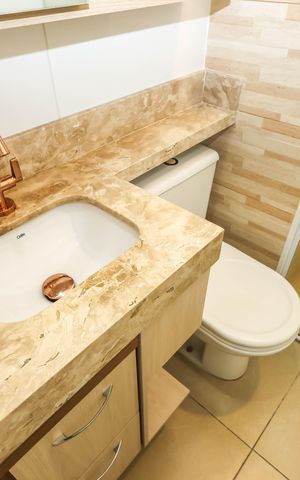 Apartamento à venda com 64m², 3 quartos e 1 vaga Apartamento à venda com 64m², 3 quartos e 1 vagaBanheiro