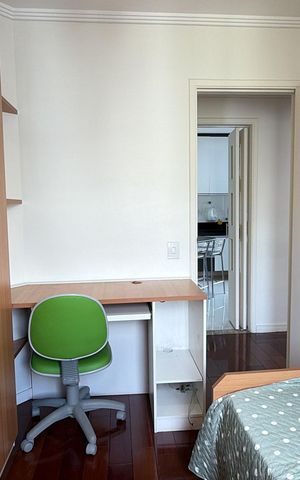 Apartamento para alugar com 93m², 3 quartos e 1 vagaQuarto 2