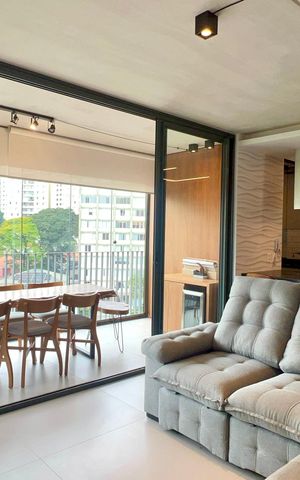 Apartamento para alugar com 80m², 2 quartos e 1 vaga Apartamento para alugar com 80m², 2 quartos e 1 vagaSala