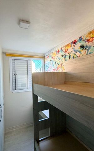 Apartamento à venda com 45m², 2 quartos e 1 vagaQuarto