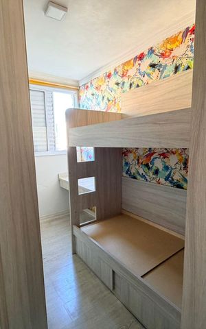 Apartamento à venda com 45m², 2 quartos e 1 vagaQuarto
