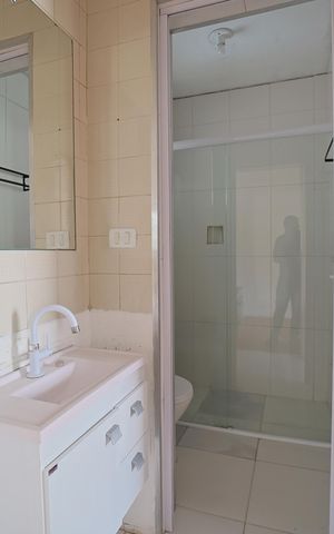 Apartamento para alugar com 43m², 2 quartos e 1 vagaBanheiro