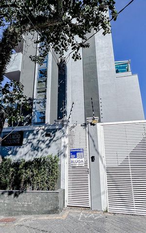 Apartamento à venda com 35m², 1 quarto e sem vagaFachada com Plaquinha