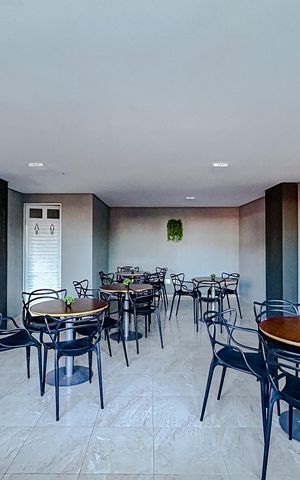 Apartamento à venda com 35m², 1 quarto e sem vagaÁrea comum - Salão de festas