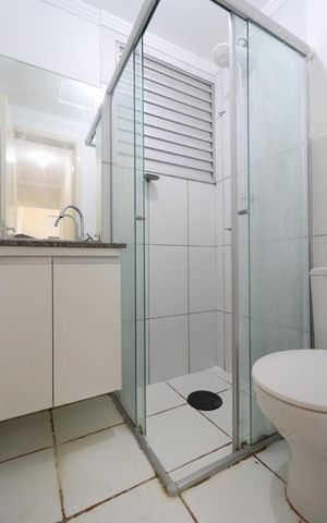 Apartamento para alugar com 48m², 2 quartos e 1 vaga Apartamento para alugar com 48m², 2 quartos e 1 vagaBanheiro