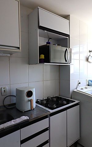 Apartamento à venda com 51m², 2 quartos e 1 vagaCozinha e Área de Serviço