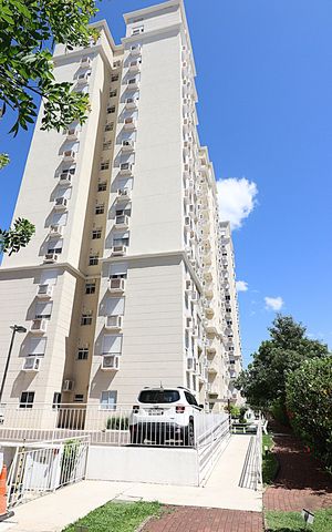 Apartamento à venda com 51m², 2 quartos e 1 vagaFachada do bloco