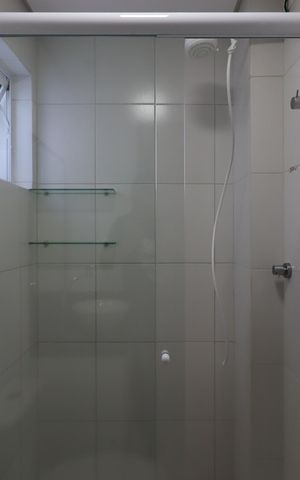 Apartamento à venda com 55m², 2 quartos e 1 vagaBanheiro Social