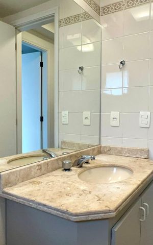 Apartamento para alugar com 50m², 1 quarto e 1 vaga Apartamento para alugar com 50m², 1 quarto e 1 vagaBanheiro Social