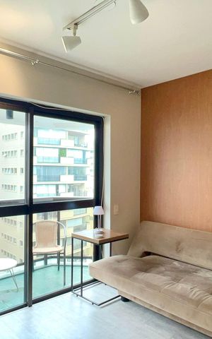 Apartamento para alugar com 50m², 1 quarto e 1 vaga Apartamento para alugar com 50m², 1 quarto e 1 vagaSala