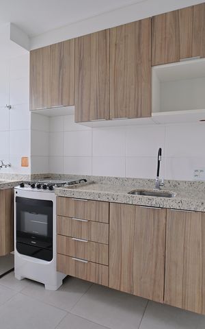 Apartamento para alugar com 38m², 2 quartos e 1 vagaCozinha e Área de Serviço