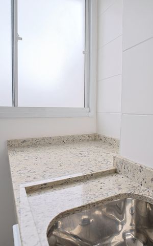 Apartamento para alugar com 38m², 2 quartos e 1 vagaCozinha e Área de Serviço