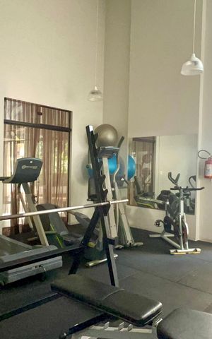 Apartamento para alugar com 53m², 1 quarto e 1 vaga Apartamento para alugar com 53m², 1 quarto e 1 vagaAcademia