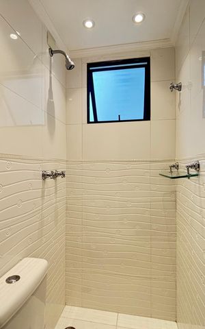 Apartamento à venda com 75m², 3 quartos e 1 vagaBanheiro da Suíte