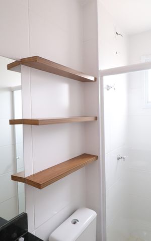 Apartamento para alugar com 60m², 2 quartos e 1 vagaBanheiro Social