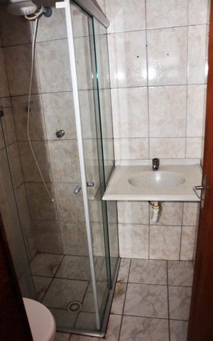Apartamento para alugar com 55m², 3 quartos e 1 vaga Apartamento para alugar com 55m², 3 quartos e 1 vagaDetalhe - Banheiro Social