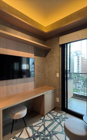 Studio para alugar com 32m², 1 quarto e 1 vaga Studio para alugar com 32m², 1 quarto e 1 vagaStudio