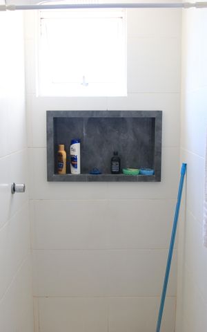 Apartamento para alugar com 80m², 3 quartos e 2 vagasBanheiro da Suíte 1