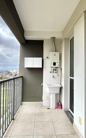 Apartamento para alugar com 56m², 3 quartos e 1 vaga Apartamento para alugar com 56m², 3 quartos e 1 vagaVaranda da Sala