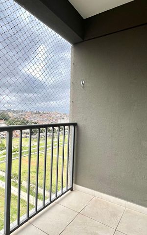 Apartamento para alugar com 56m², 3 quartos e 1 vaga Apartamento para alugar com 56m², 3 quartos e 1 vagaVaranda do Quarto 1