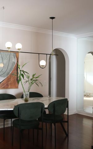 Apartamento para alugar com 160m², 4 quartos e 2 vagasSala