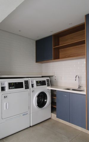 Studio à venda com 32m², 1 quarto e sem vagaÁrea Comum - Lavanderia