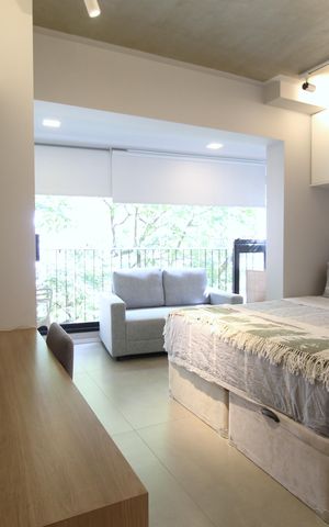 Studio à venda com 32m², 1 quarto e sem vagaStudio